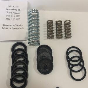 0866 Garnitura set gumica za razvodnik, regulator sa oprugama Morava