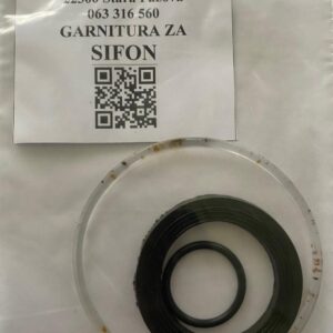 0585 Garnitura set zaptivnih gumica za sifon