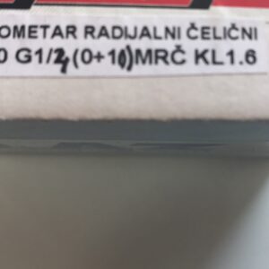 1108 Manometar 0-10 bara fi100 ATESTIRAN